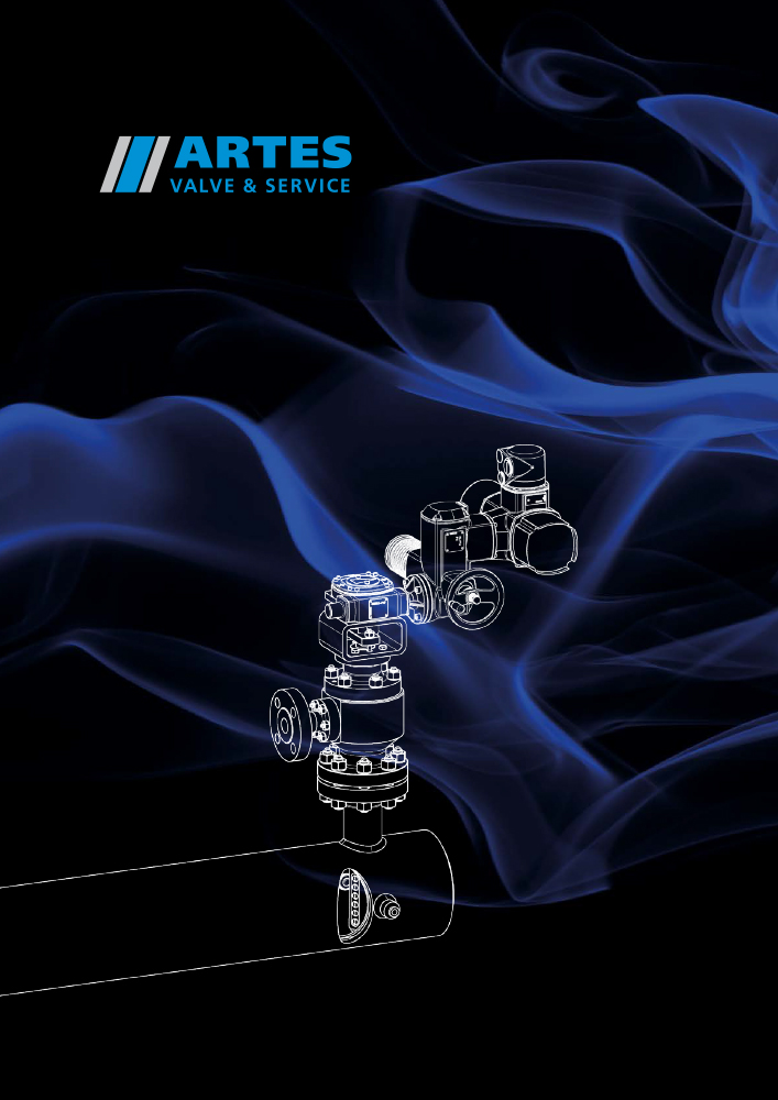 ARTES Valve & Service интерактивная имиджевая брошюра
